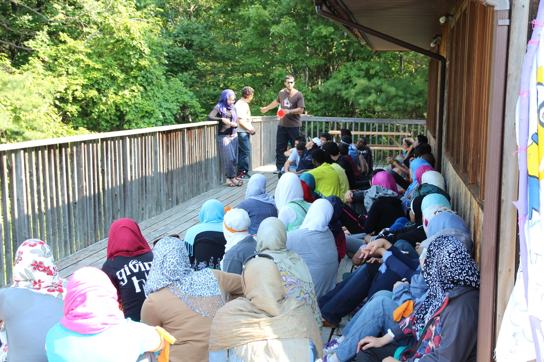 Camp-wide games day